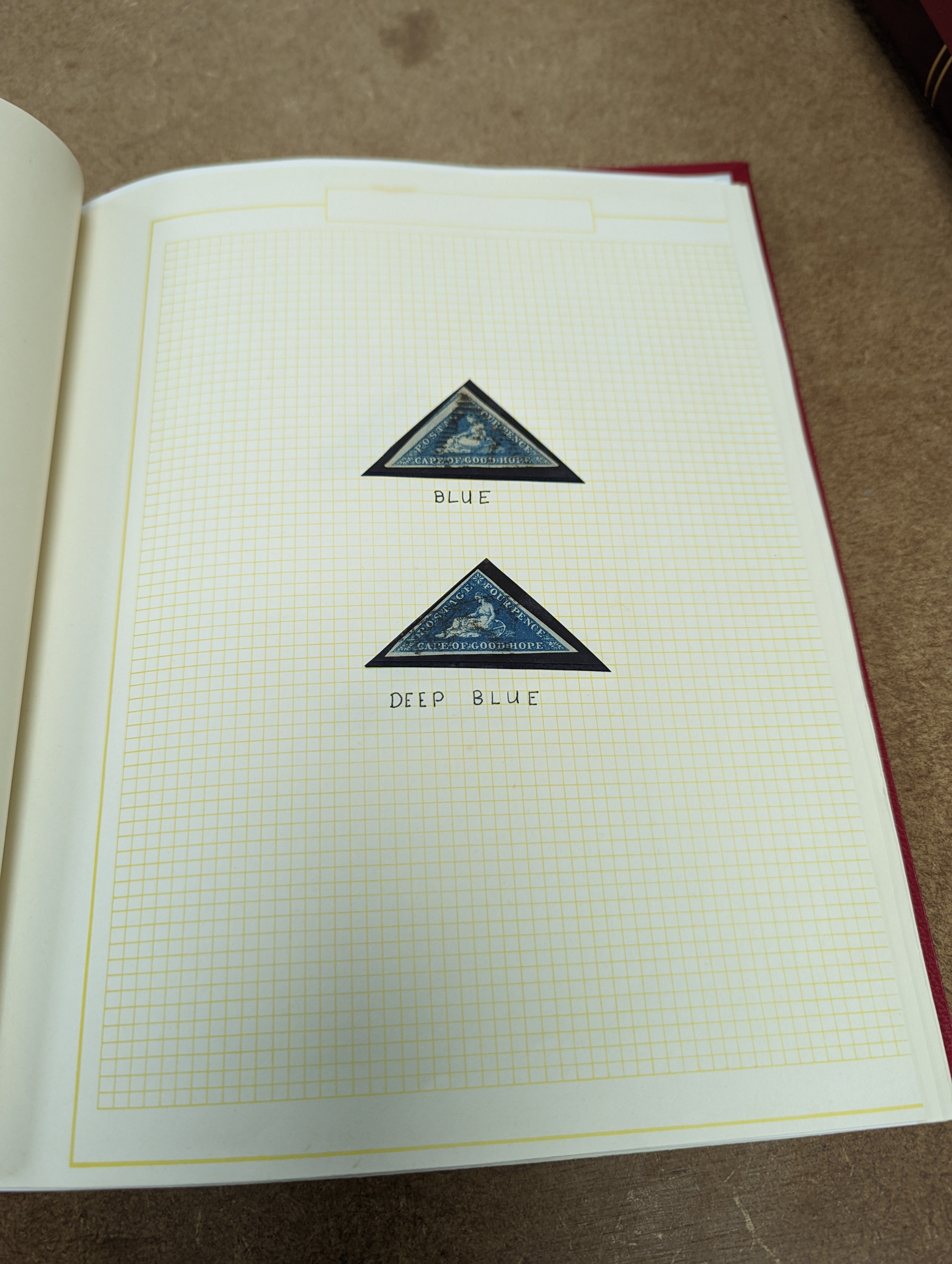 Cape of Good Hope - fine collection in 2 albums and stock book from 1853 1d used pair, 4d block of three used (and certificate), 1859 1sh dark green mint pair, 1861 1d woodblock used (sg 13a), 1863-64 1d, 4d and 6d mint